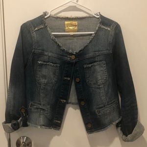 Cropped Jean Jacket
